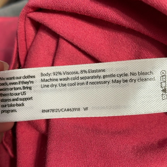 🌺EILEEN FISHER rose pullover dress.  S - Picture 5 of 5